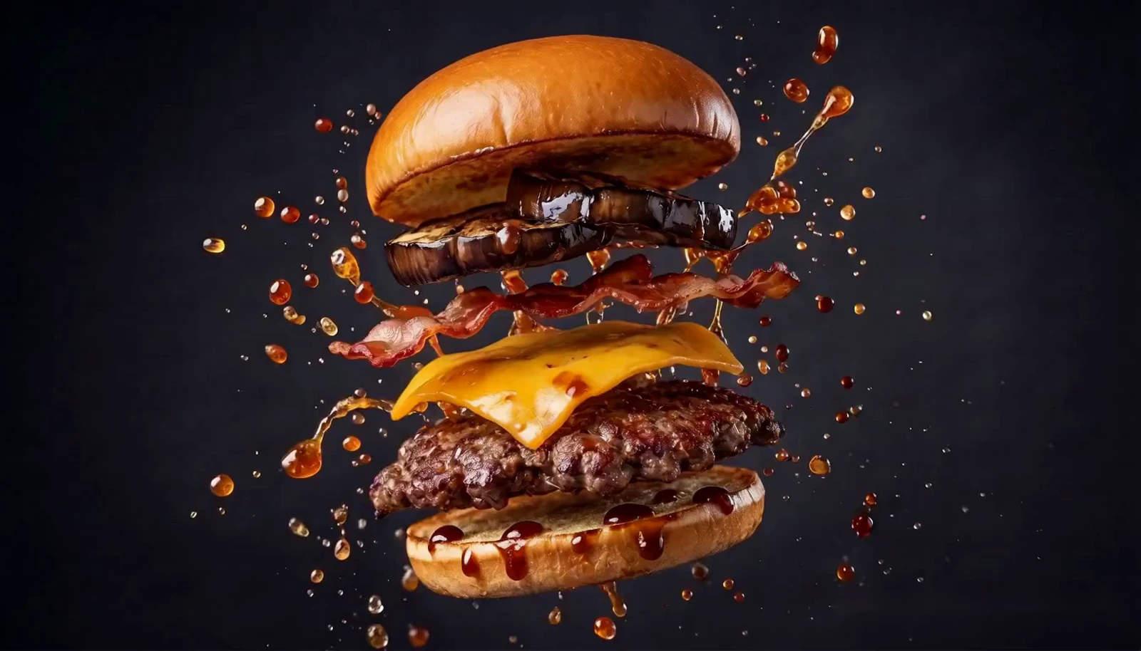 Smash BBQ Goodfellas con salsa BBQ